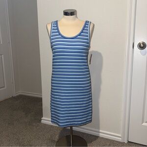 Ribbed Striped Bodycon Dress